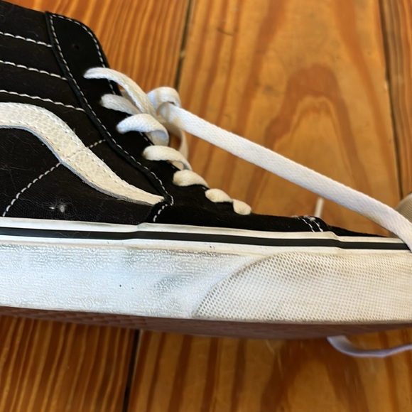 Van sneakers worn once …EUC size 6.5 womens - Picture 4 of 5